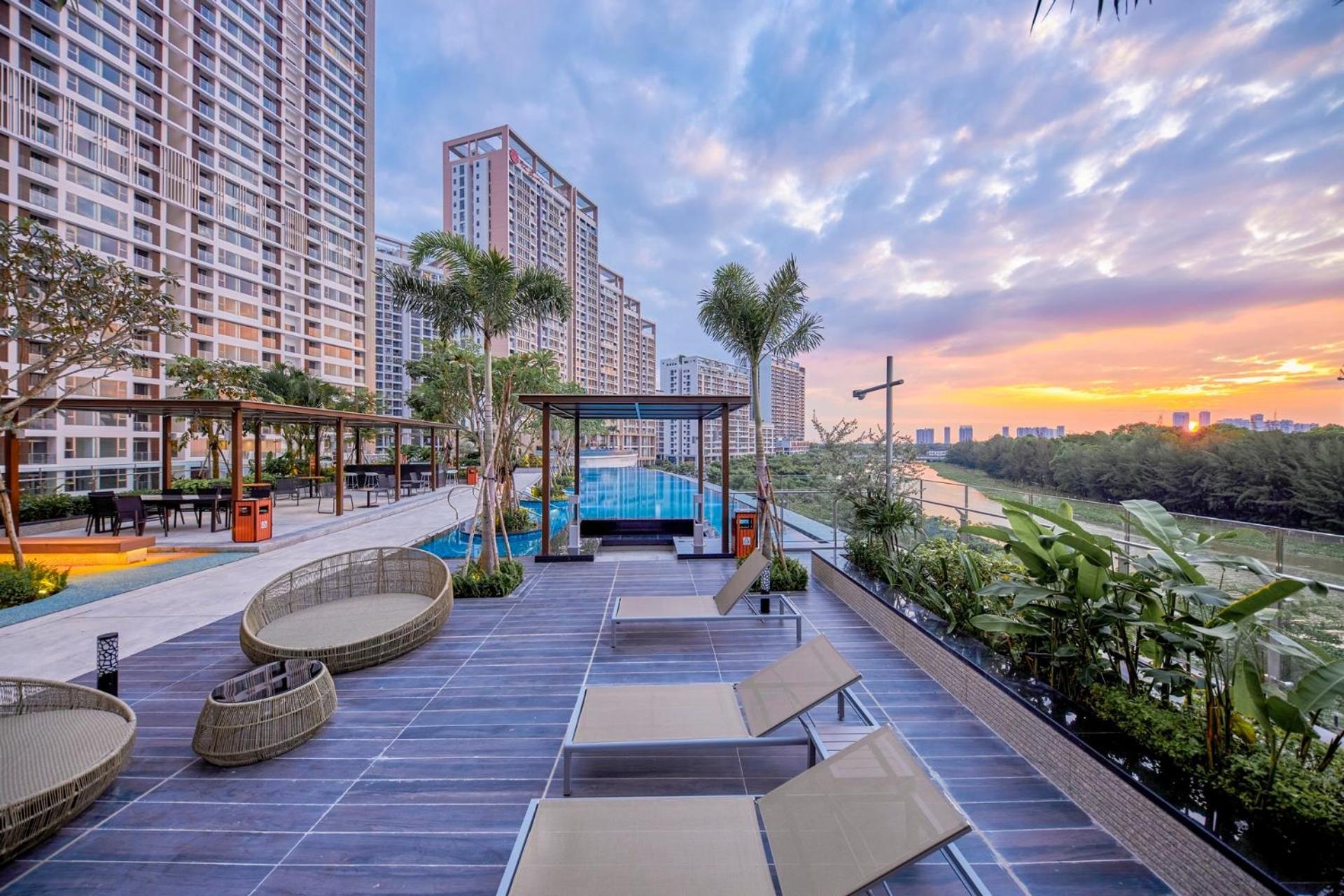 The Peak Midtown Twobedroom With Balcony Hô Chi Minh-Ville Extérieur photo