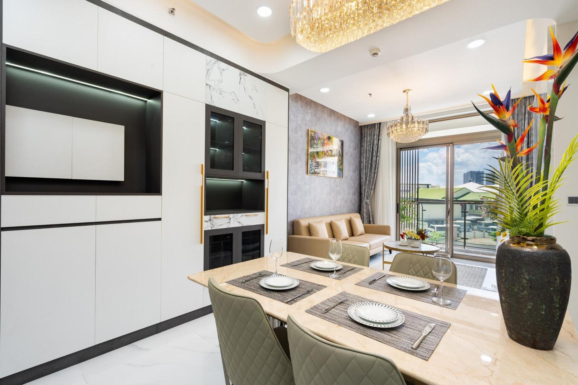 The Peak Midtown Twobedroom With Balcony Hô Chi Minh-Ville Extérieur photo